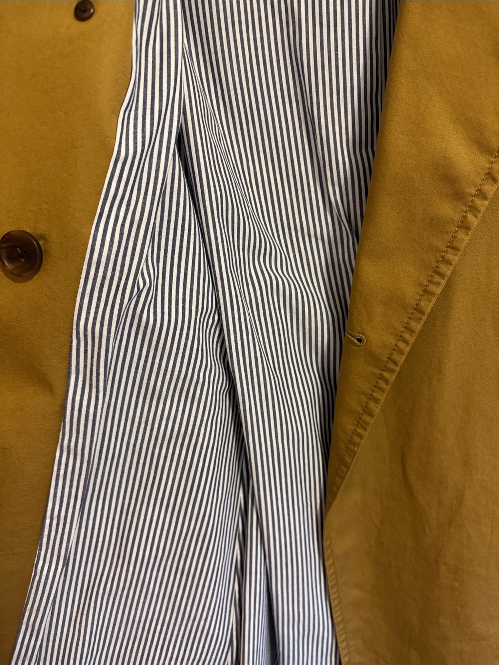 J. Crew Women’s Double-Breasted Trench Coat - Olive Green - Picture 3 of 10